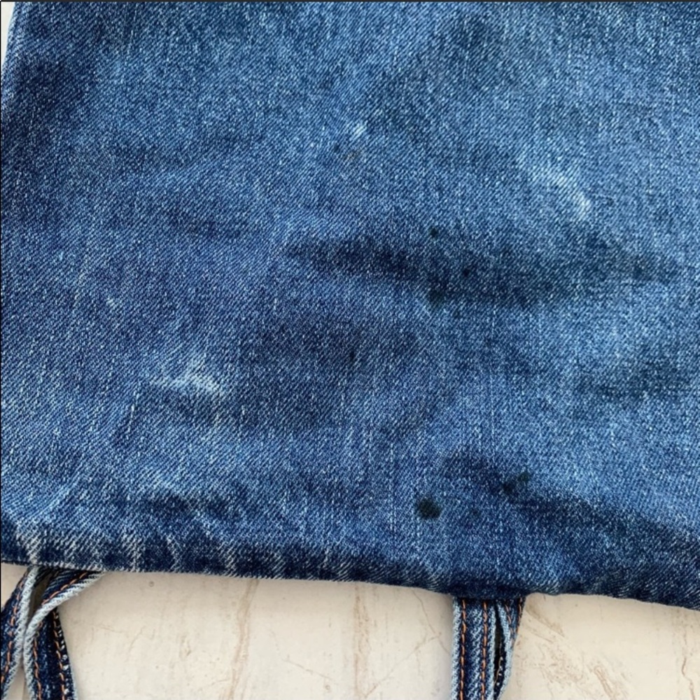 🔥 Vintage Denim YSL drawstring Backpack - Picture 5 of 8